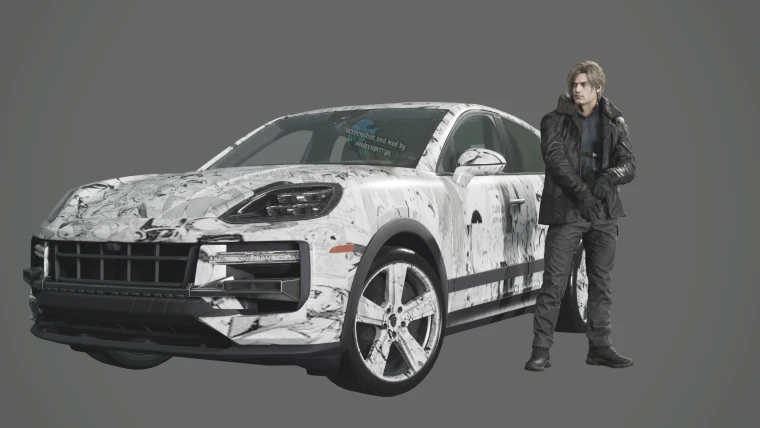 Винил Ахэгао для Porsche Леона