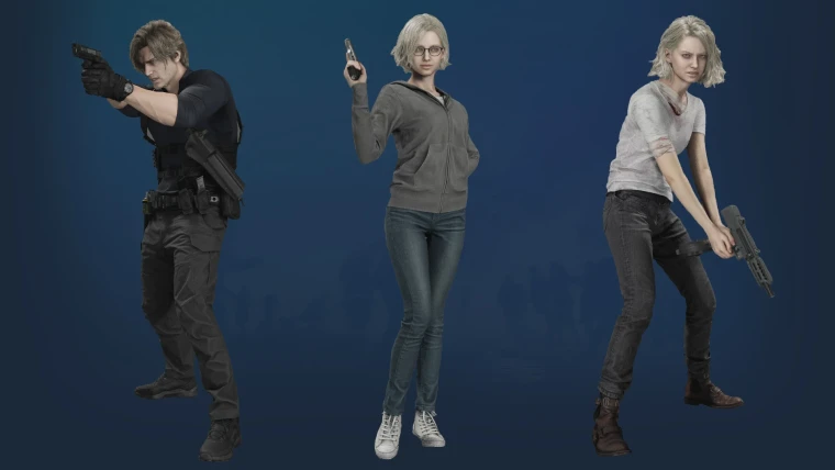 Альтернативные DLC-костюмы для Леона и Грейс