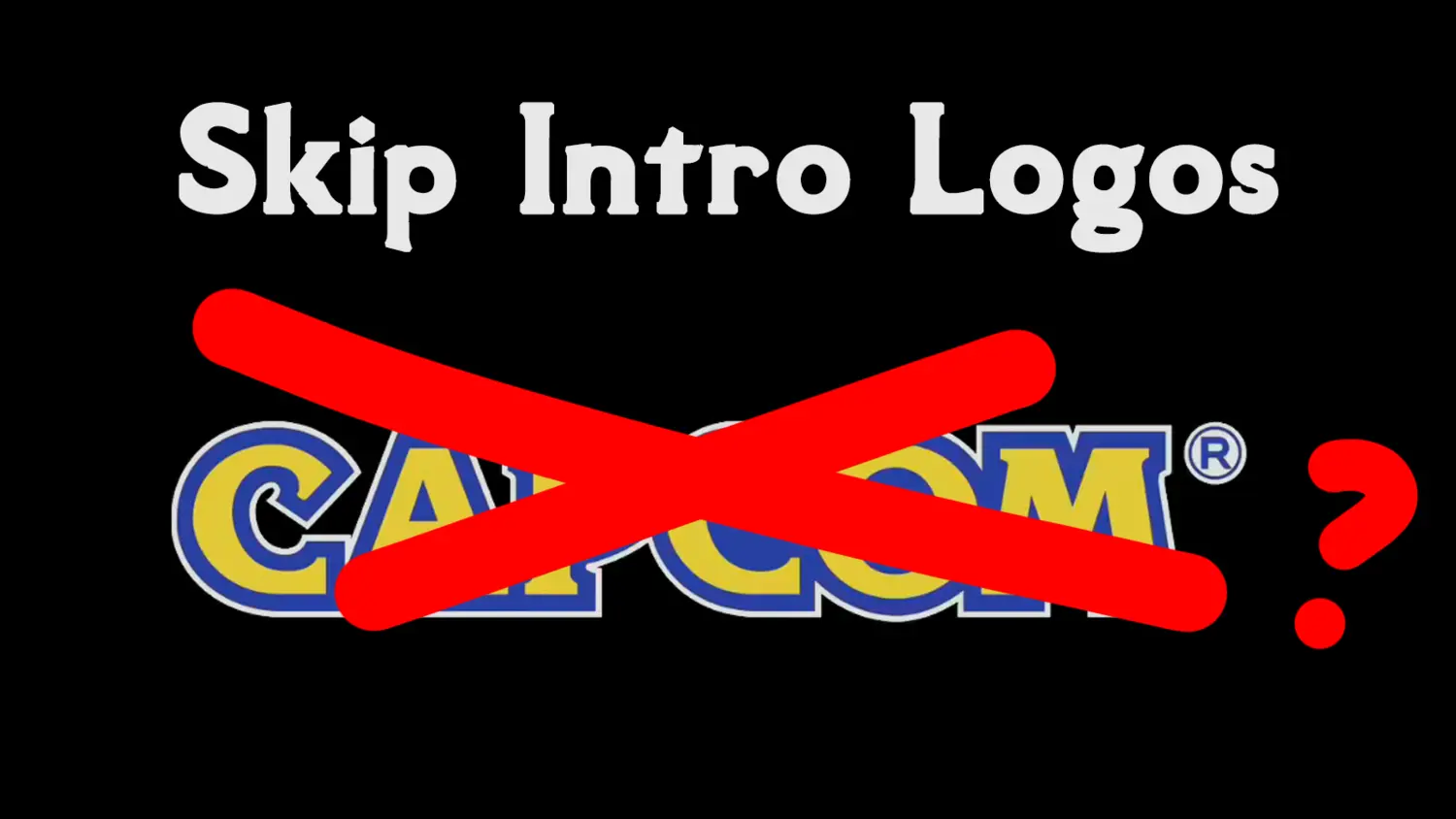 NoIntro Logos - пропуск вступительных логотипов
