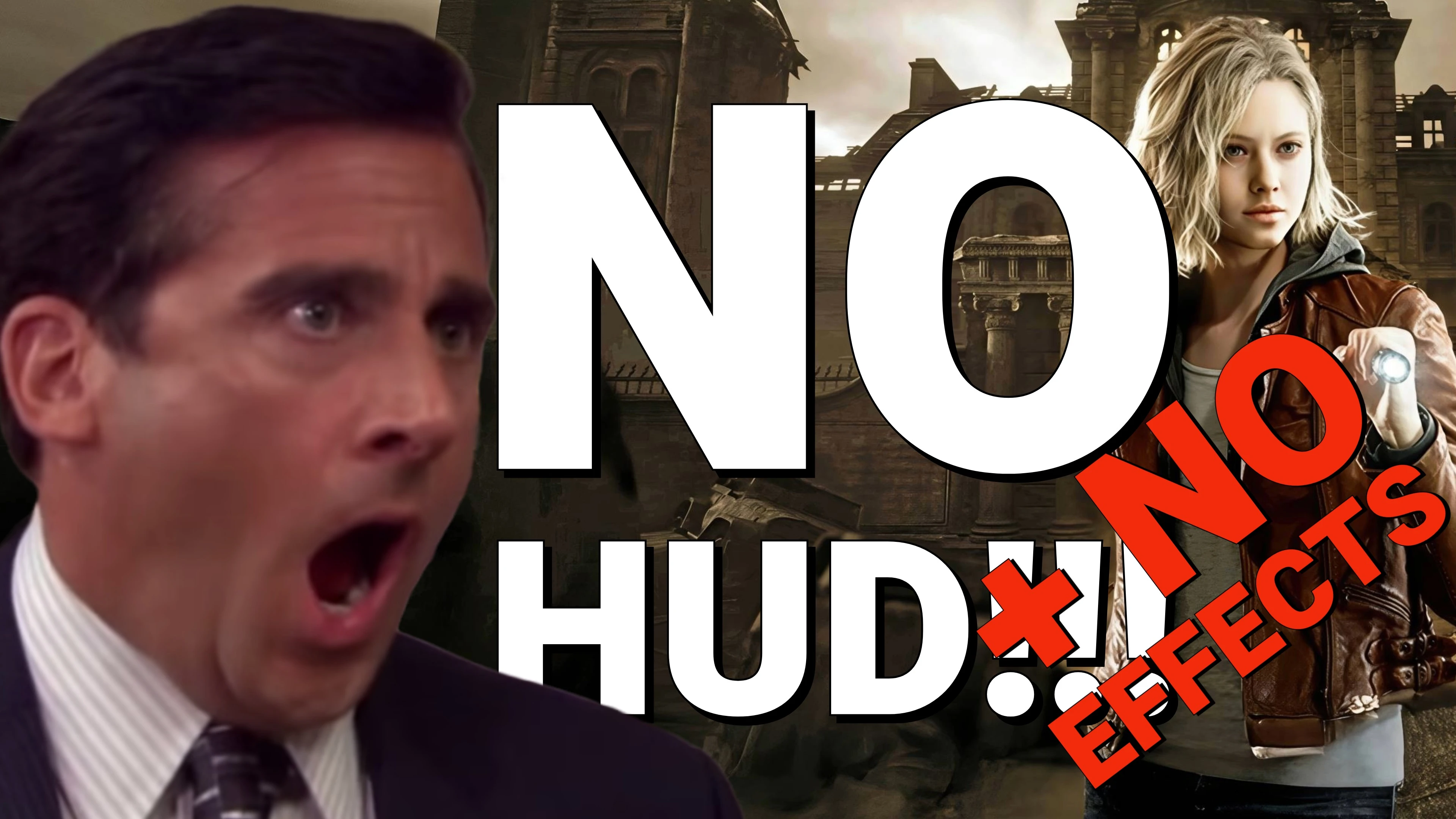 Отключение HUD и визуальных эффектов