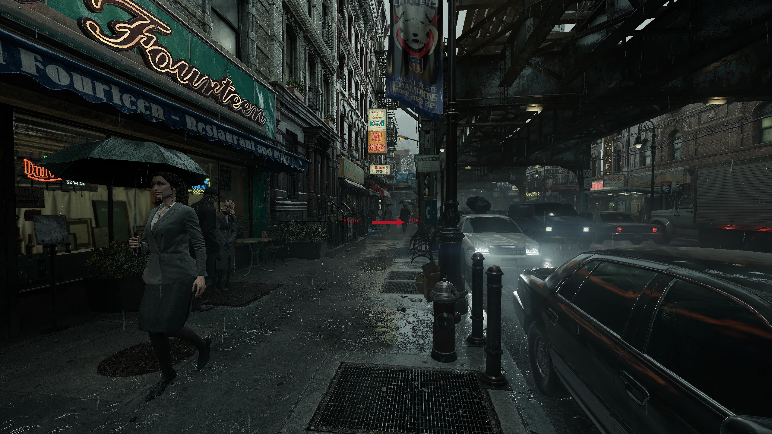 Отключение резкости и сглаживания