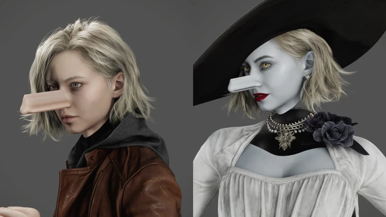 Независимые пряди волос для Грейс