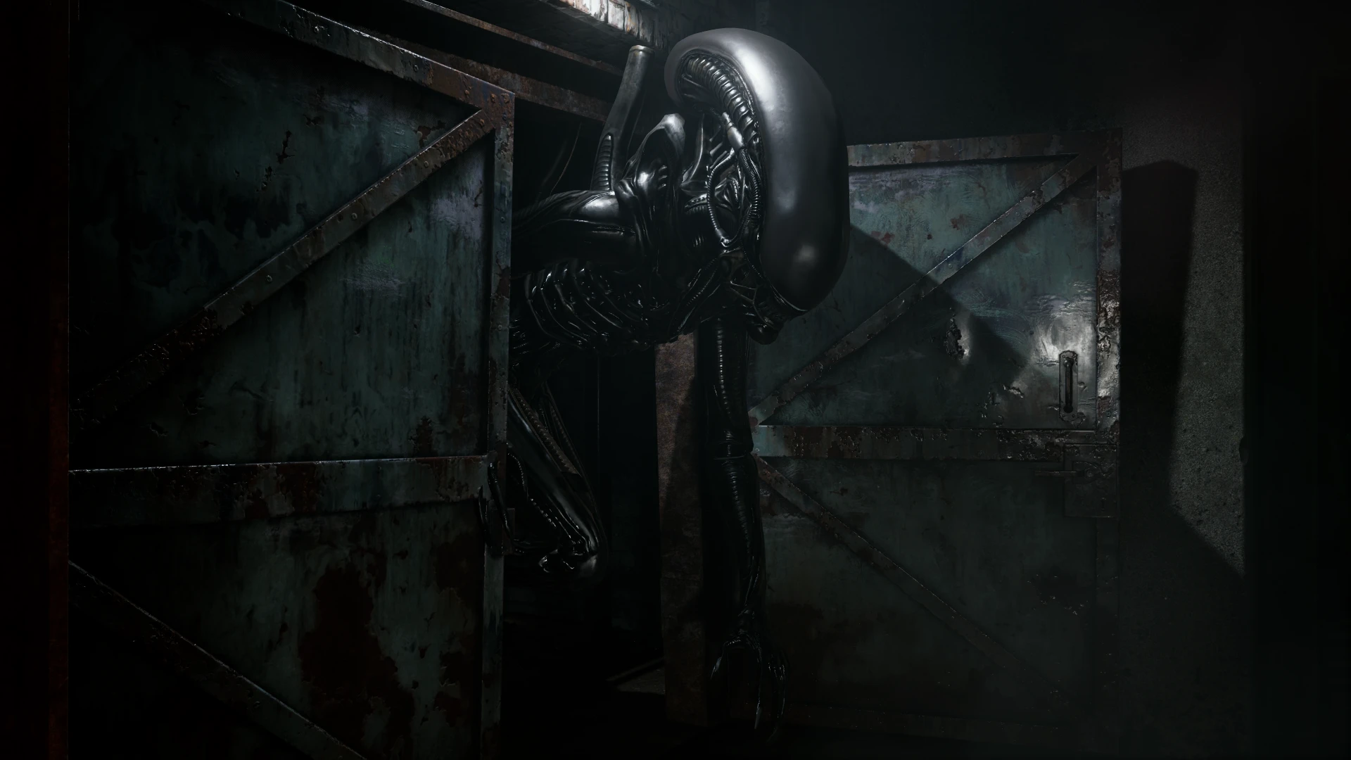 Ксеноморф из Alien: Isolation вместо Девочки Мари