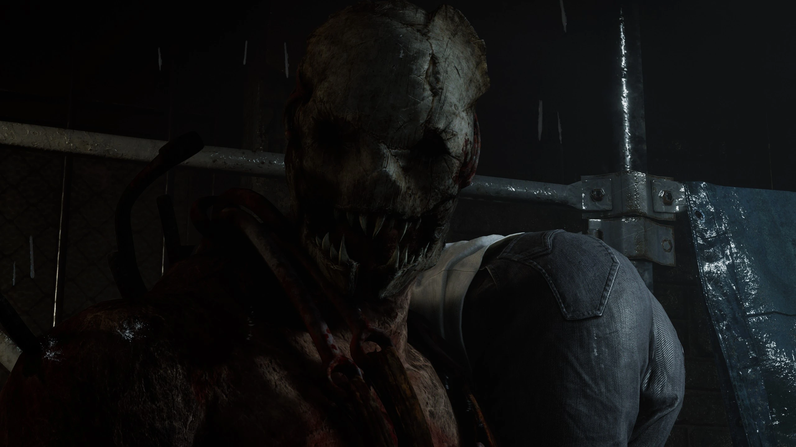 Охотник из Dead by Daylight вместо Виктора Гидеона