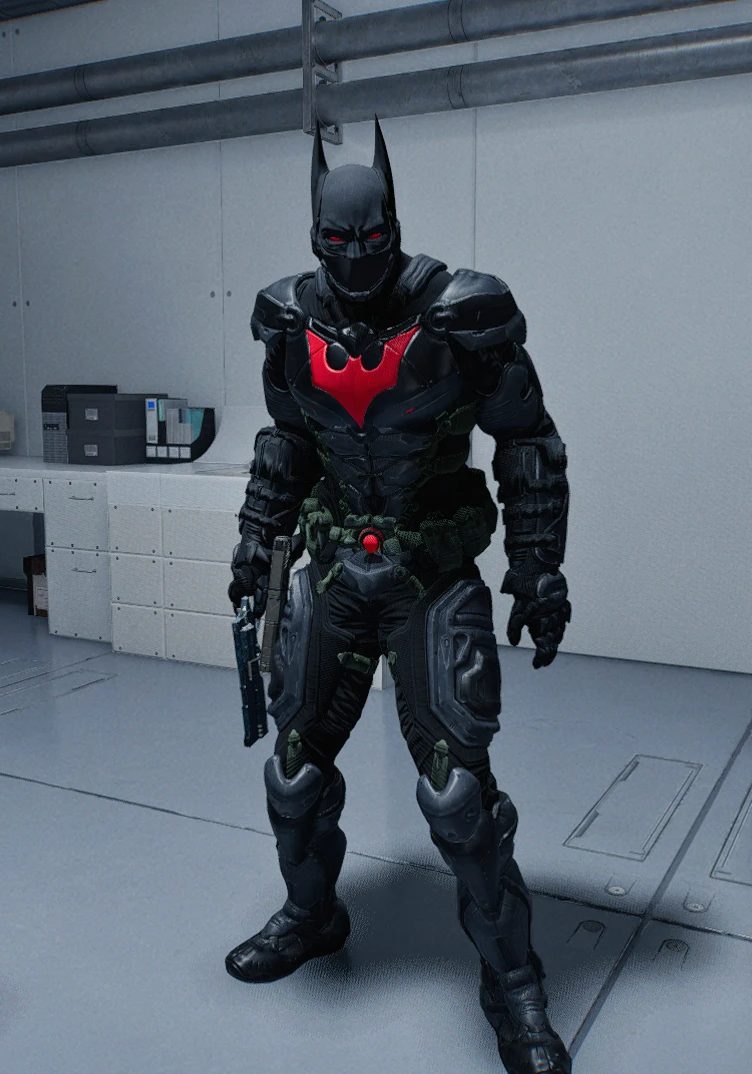 Леон в костюме Бэтмэна из будущего (RPD)