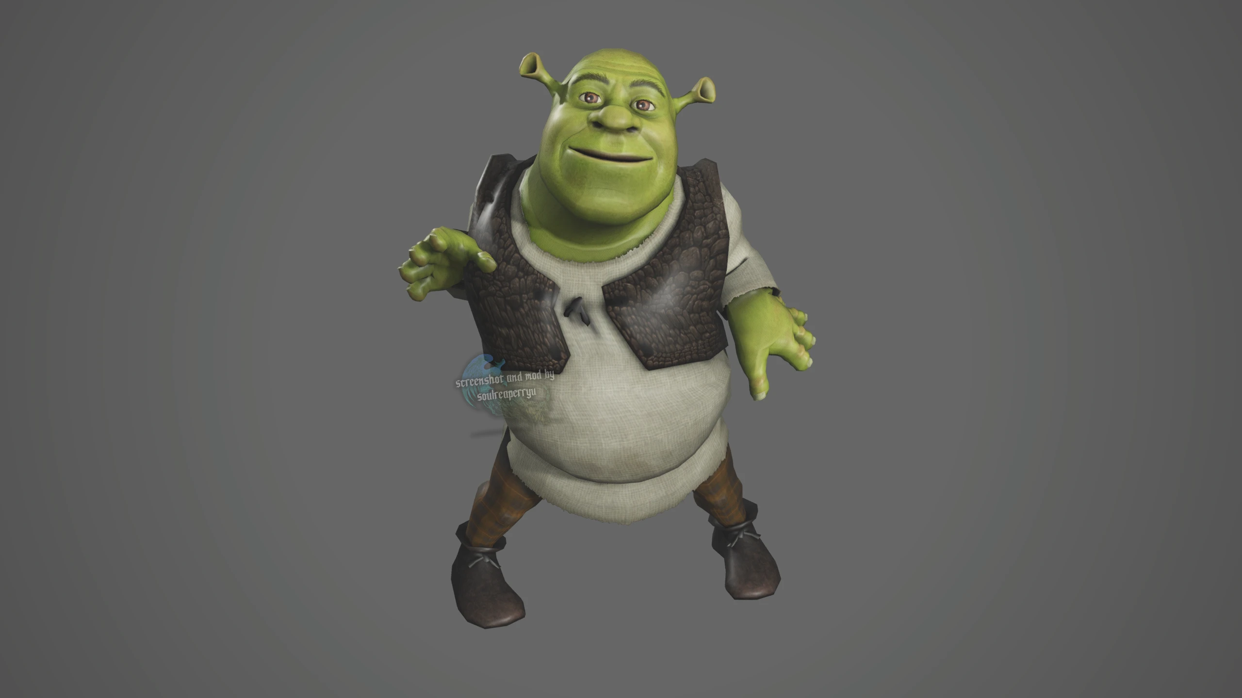 Шрек вместо монстра Чанка