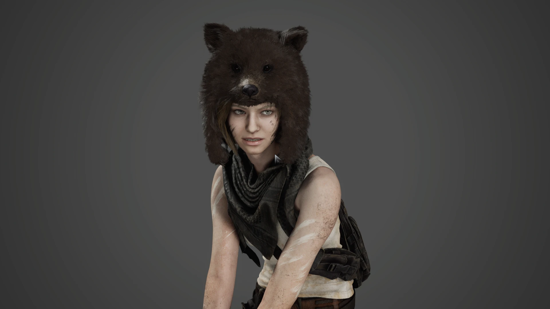 Медвежья шапка Ады из RE4R для Грейс