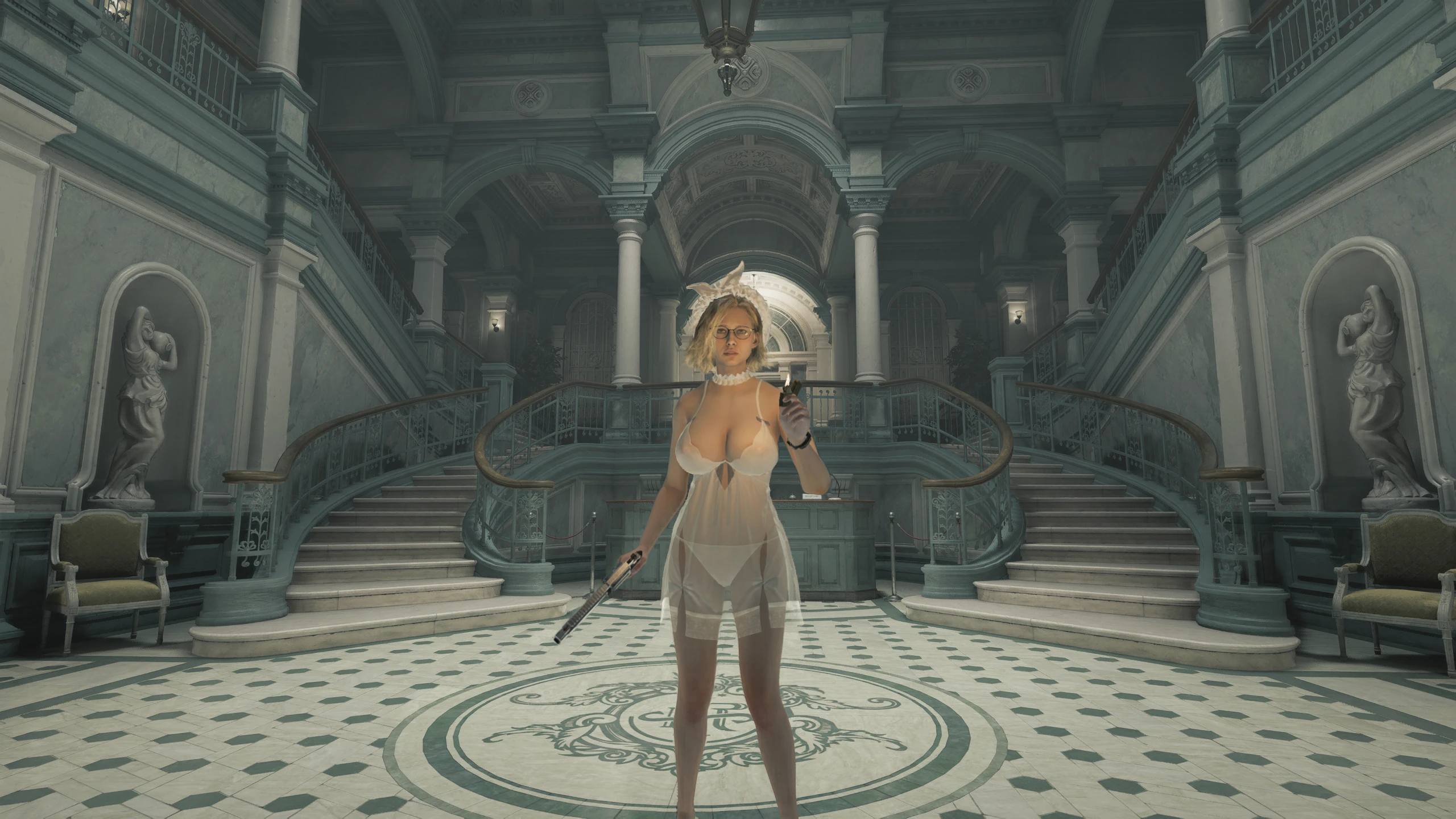 Прозрачная ночнушка для Грейс