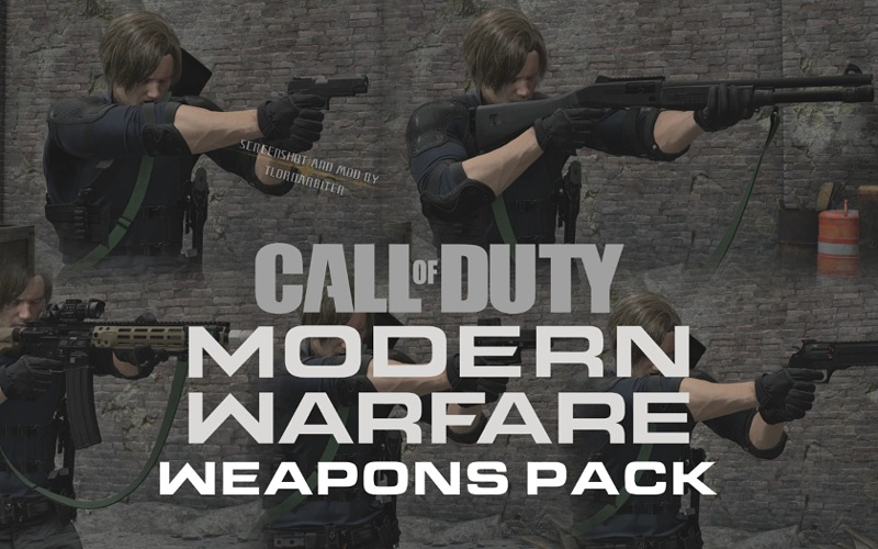 Пак оружия из Call of Duty: Modern Warfare