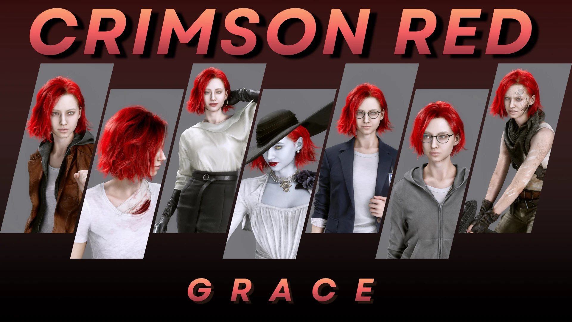 Красные волосы Грейс