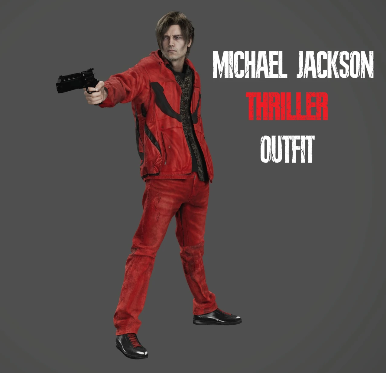 Костюм Майкла Джексона Thriller для Леона